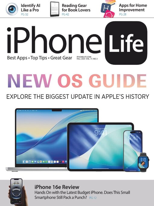 Title details for iPhone Life Magazine by Mango Life Media LLC - Available